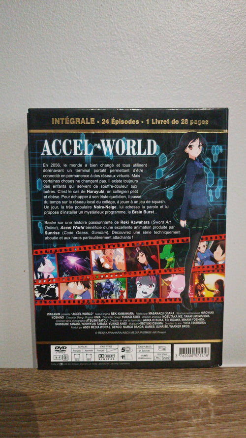 Accel World – L'Intégrale DVD Édition Gold