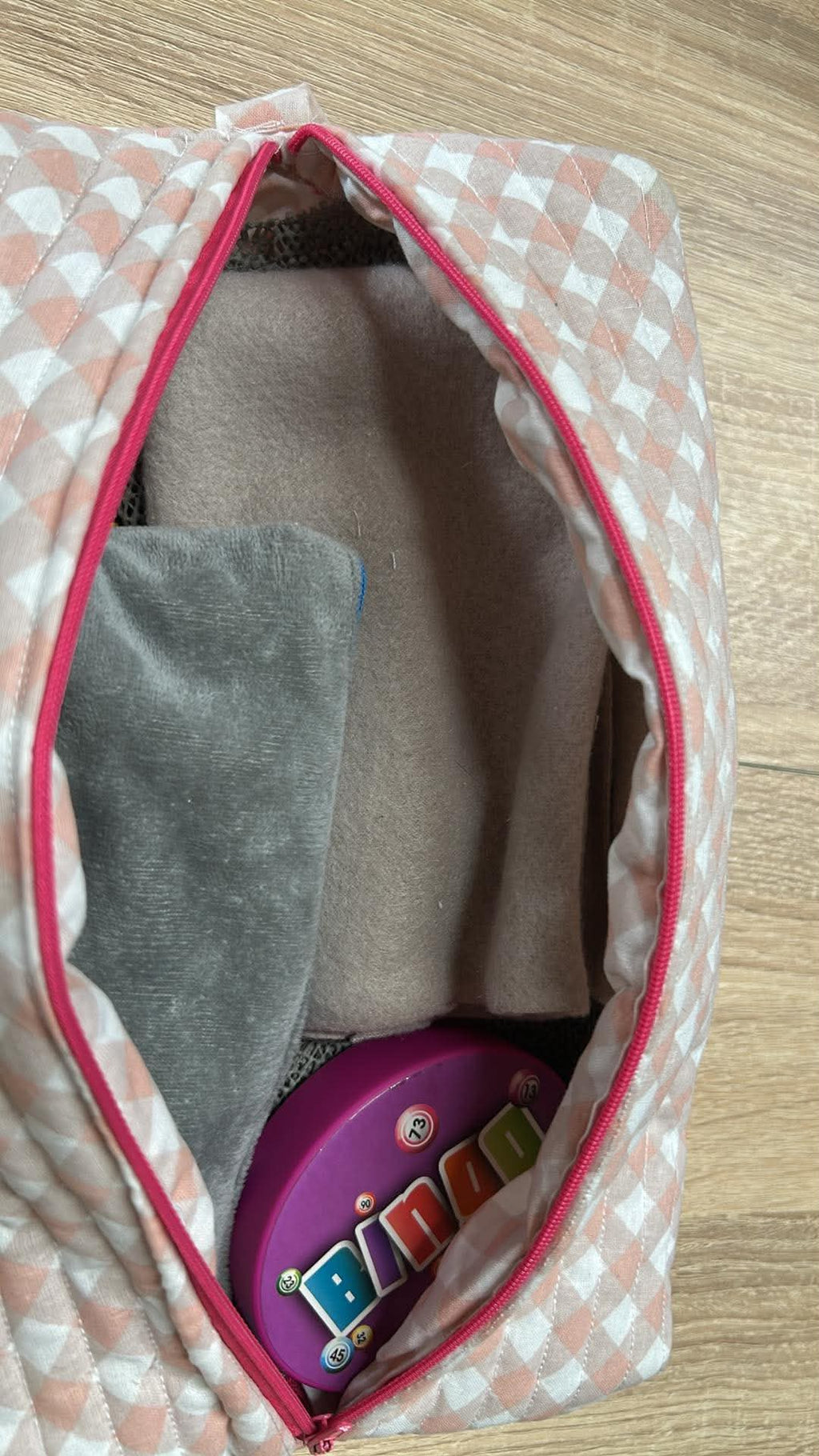 Trousse de Toilette Artisanale Fait Main - Modèle 2
