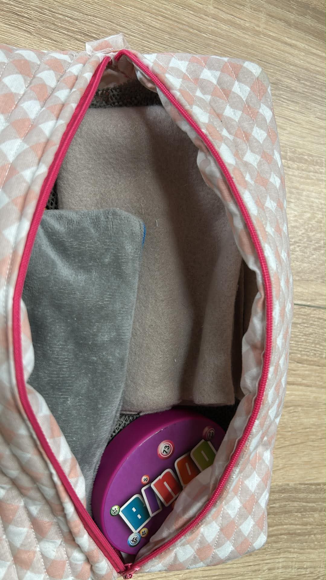 Trousse de Toilette Artisanale Fait Main - Modèle 2