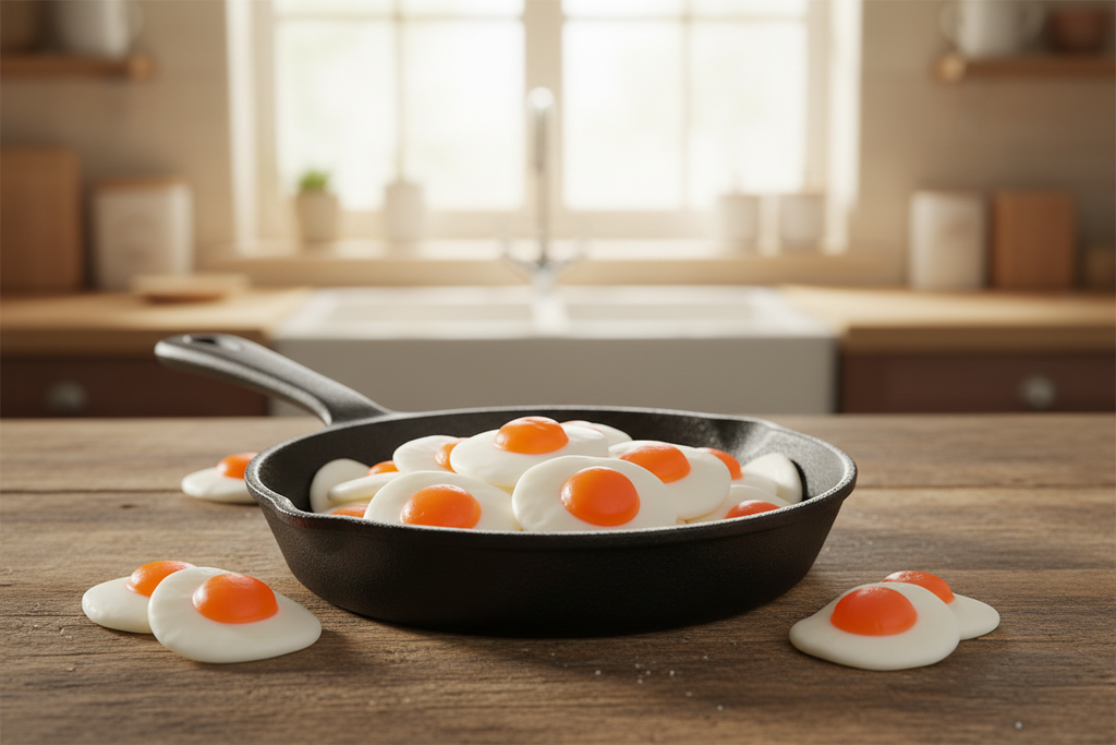 JAKE Oeufs au Plat - Bonbons | Sweet's Family