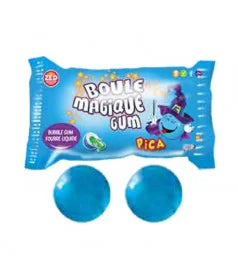 Boule Magique Gum - Lot de 4 étuis de 2 Bubble Gum Fourrés ✅ Halal | ZED Candy - Bonbons | Sweet's Family