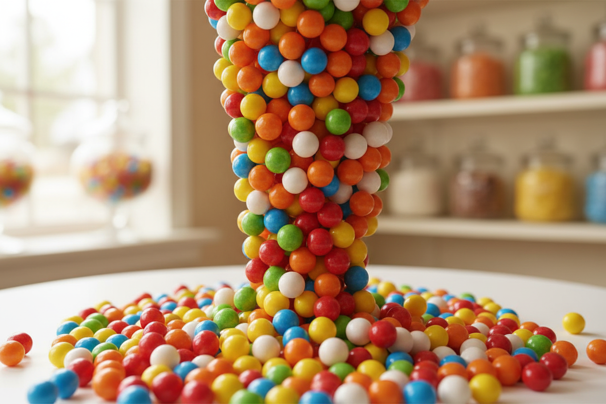 Crazy Gummy Bubble Gum Balls 3g - Bonbons | Sweet's Family