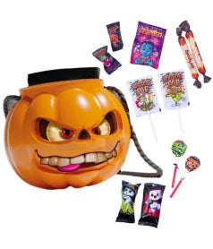 Panier Citrouille Halloween - Assortiment de Bonbons 400g | Stock Très Limité - Bonbons | Sweet's Family