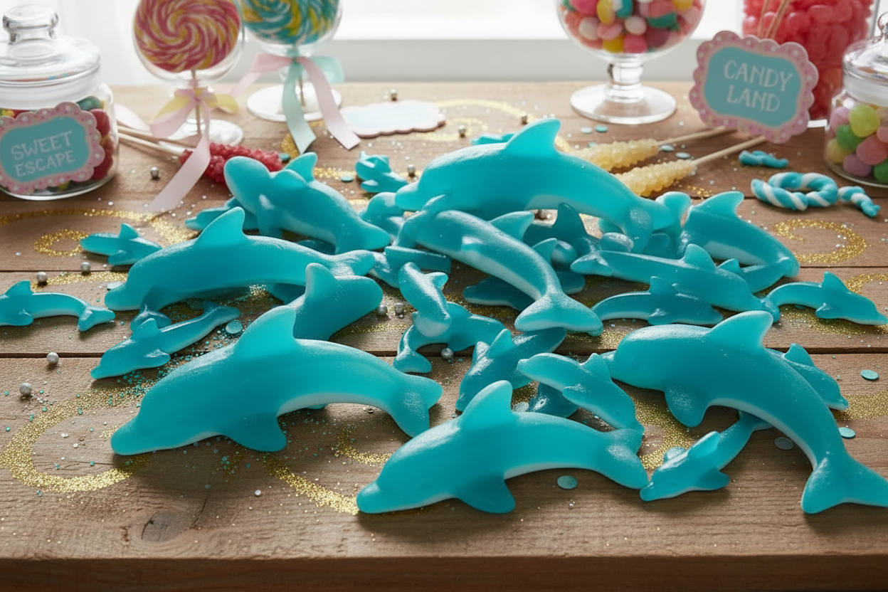 VIDAL Dauphins Géants XXL — Bonbon Gélifié 16,5 cm