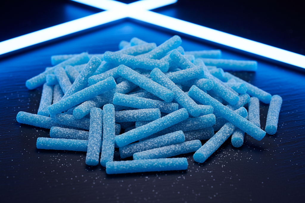 HITSCHIES Sour Blue Acidulé Halal - Bonbons | Sweet's Family