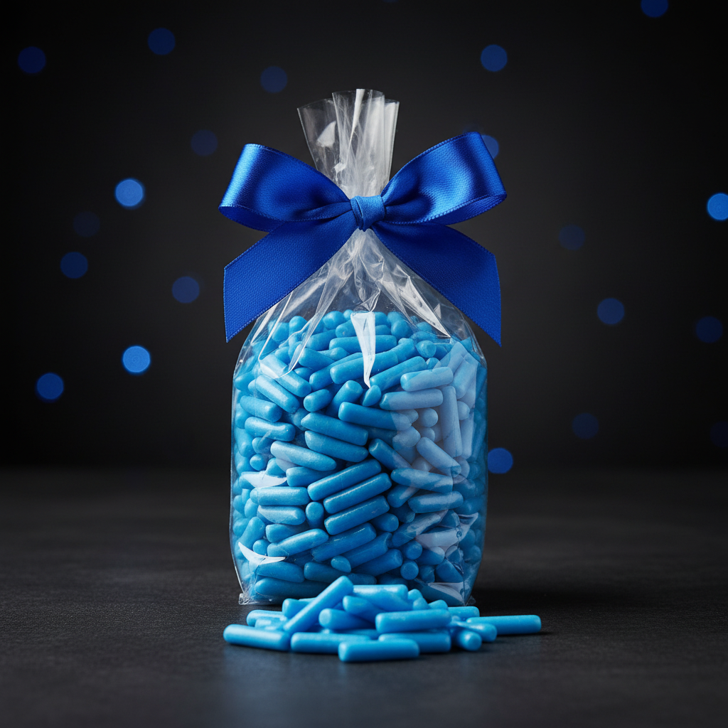 HITSCHIES Framboise Lisse Blue Edition - Sachet cadeau premium