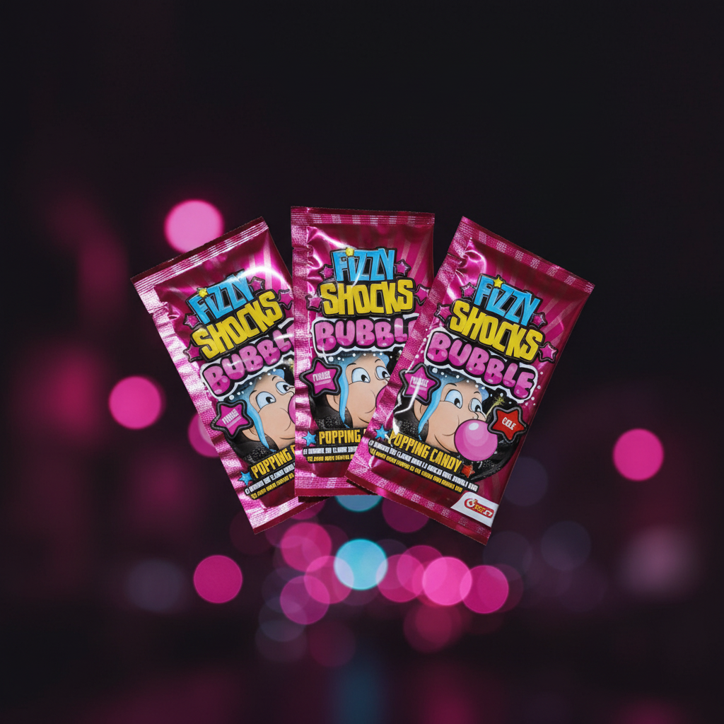 Fizzy Shocks Bubble - Poudre Pétillante - Bonbons | Sweet's Family