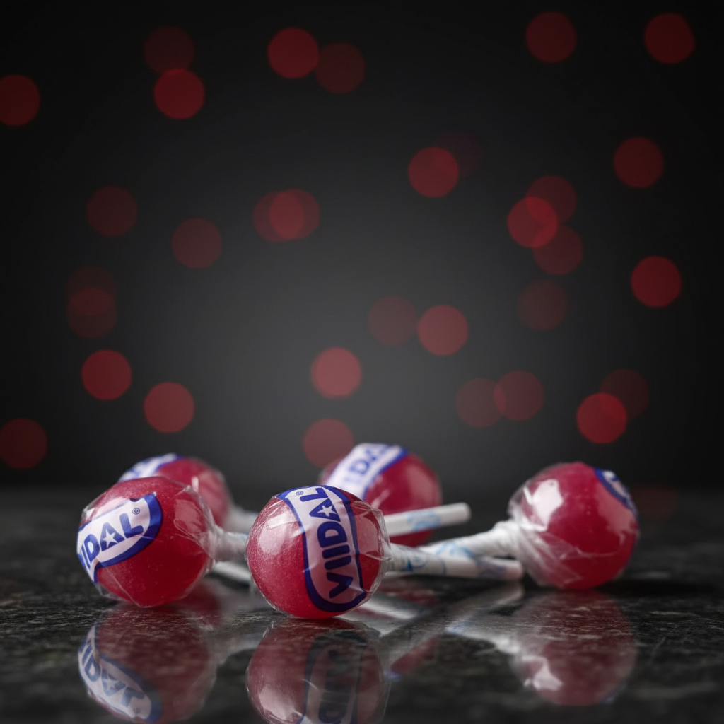 VIDAL Sucette Double Cherry - Bonbons | Sweet's Family