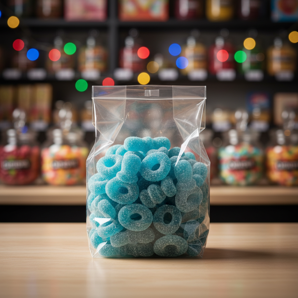 DULCEPLUS Tétines Bleues à la Framboise - Bonbons | Sweet's Family