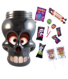 Tête de Mort Halloween - Assortiment de Bonbons 220g | Stock Très Limité - Bonbons | Sweet's Family