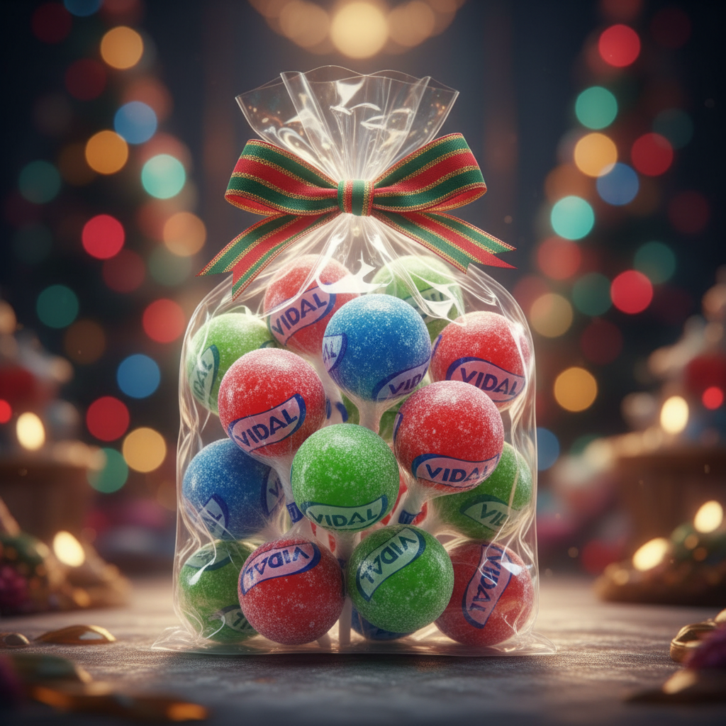 VIDAL Sucettes Bicolores Tache Langues